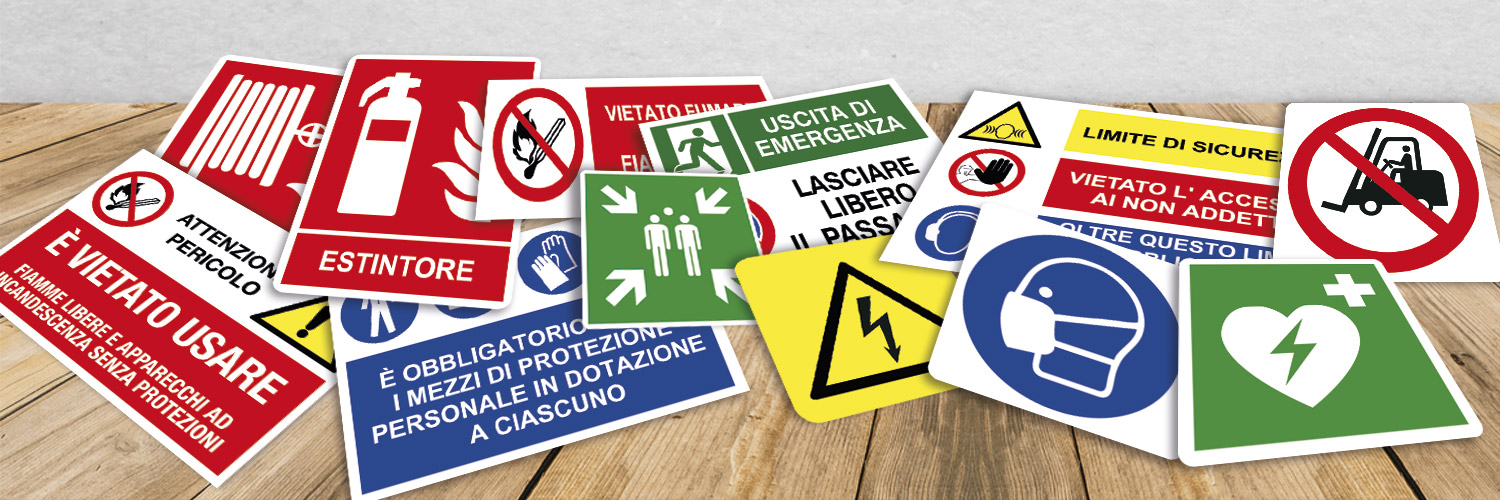 Segnaletica di sicurezza personalizzata Segnaletica di sicurezza personalizzata